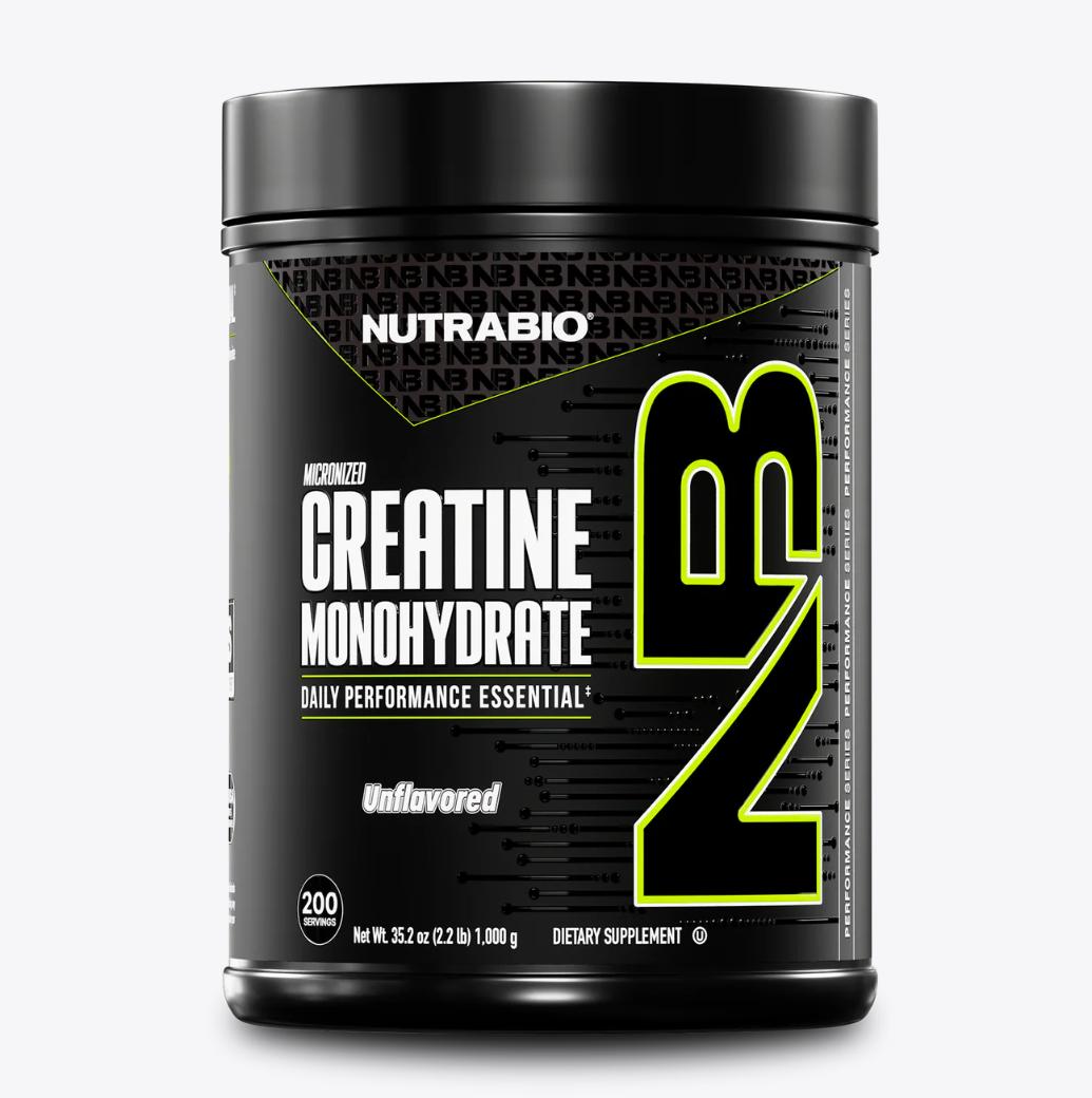 "NutraBio Creatine Monohydrate Powder-200 Servings-The Supplement Stop"