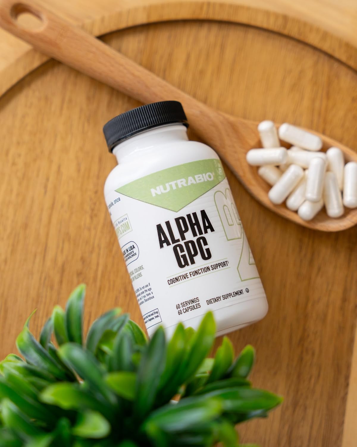 "Nutrabio Alpha GPC-The Supplement Stop"