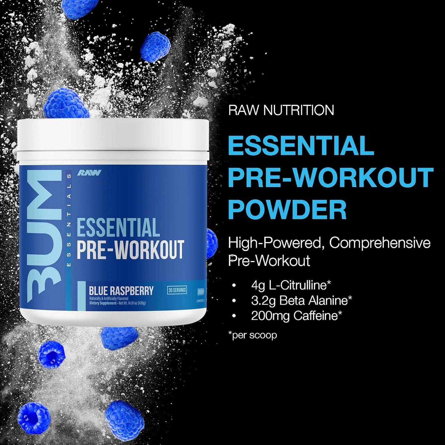 Bum Essential Pre Workout-The Supplement Stop