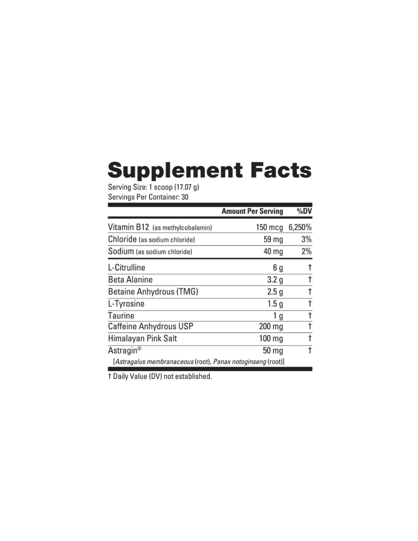 NutraBio Base Preworkout-The Supplement Stop