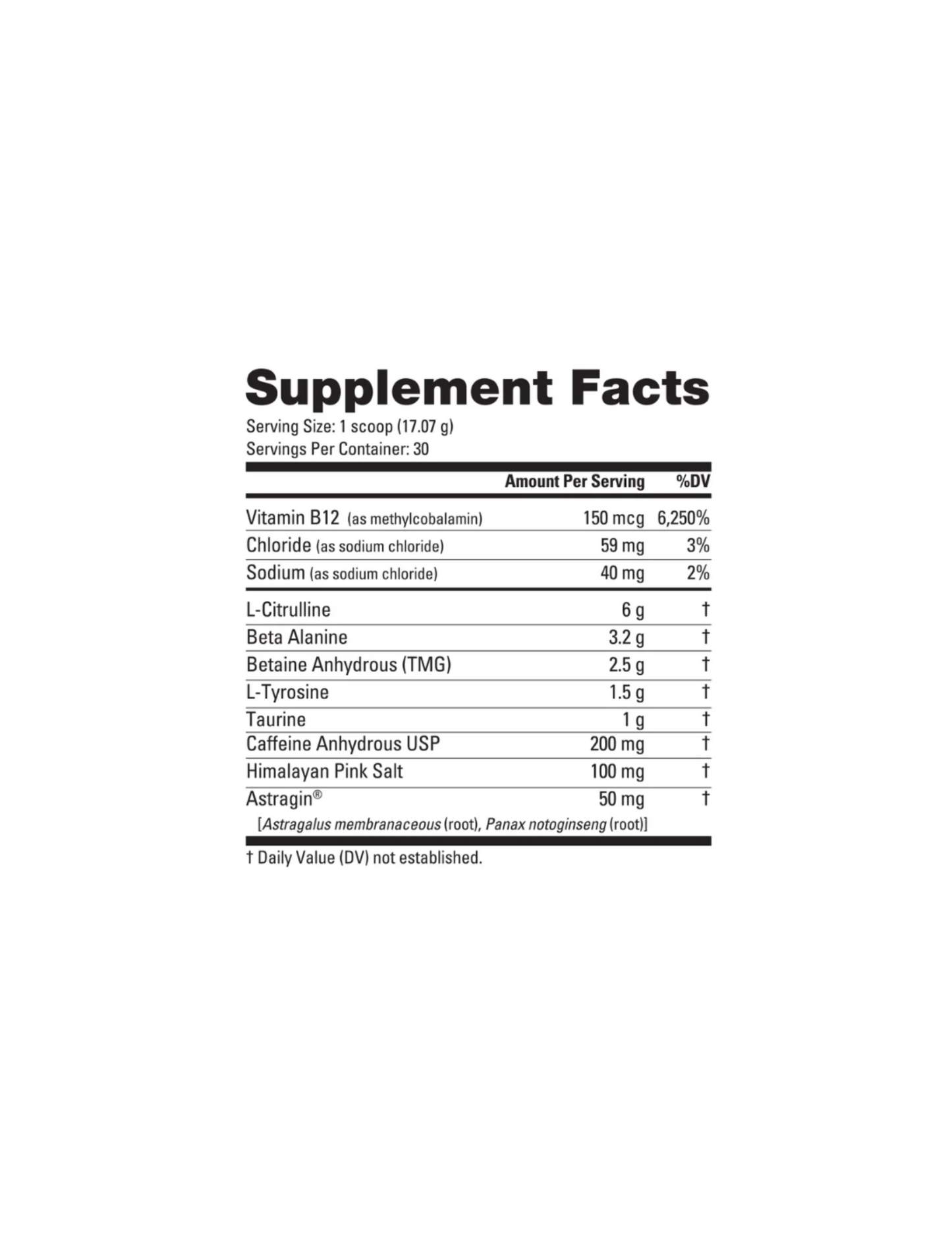 NutraBio Base Preworkout-The Supplement Stop