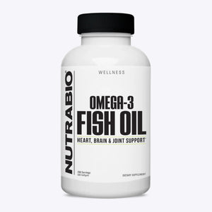 NutraBio Omega 3 Fish Oil 400 Softgels-The Supplement Stop
