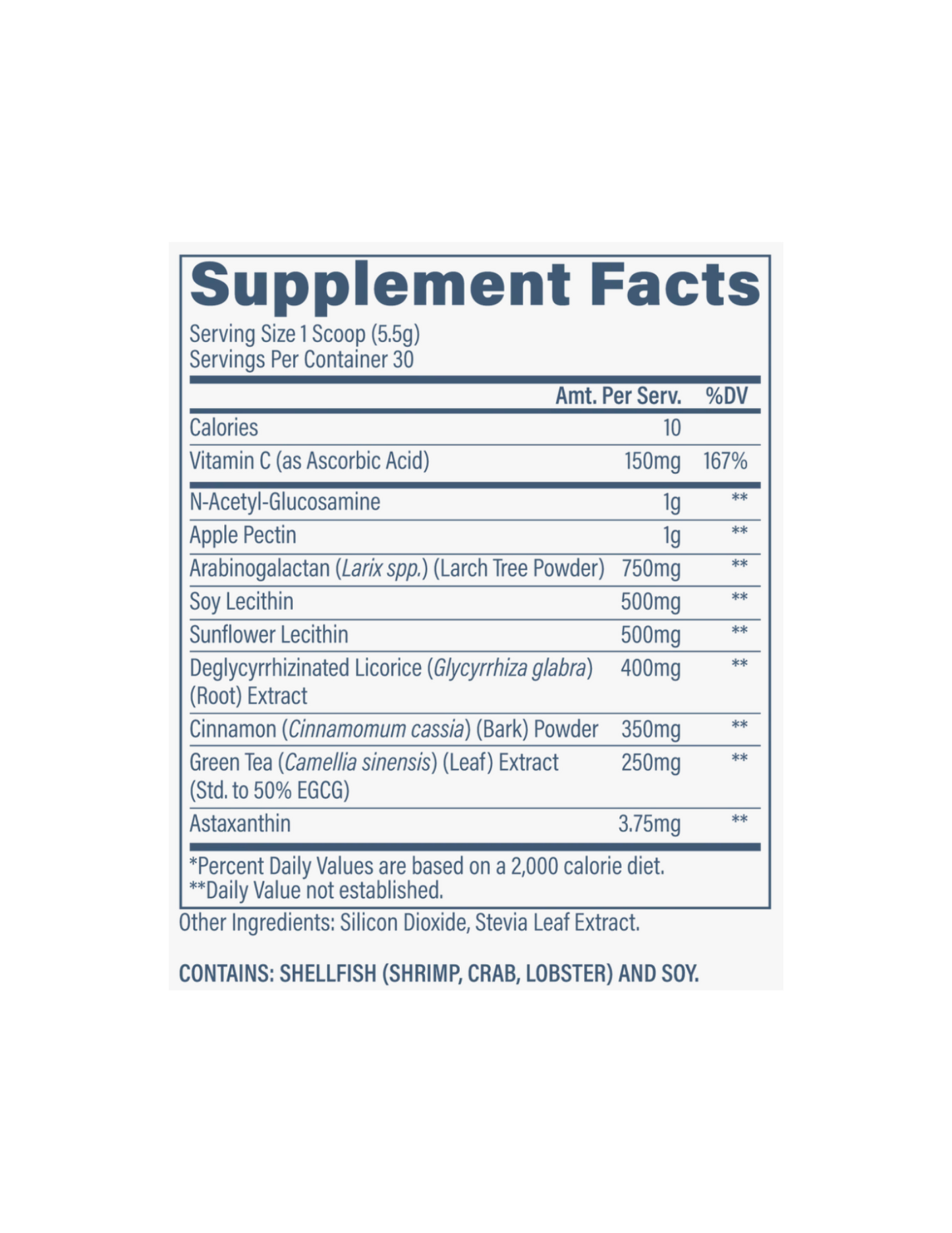 Revive GI Gut Health Supplement Facts-The Supplement Stop
