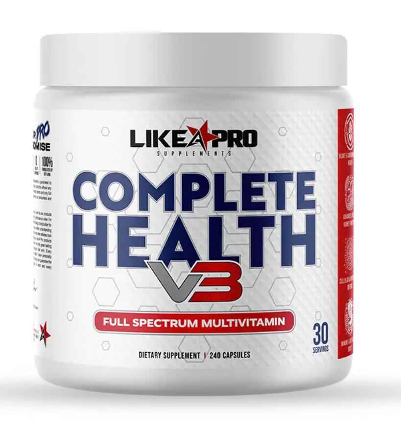 Like A Pro Supplements Complete Health V3