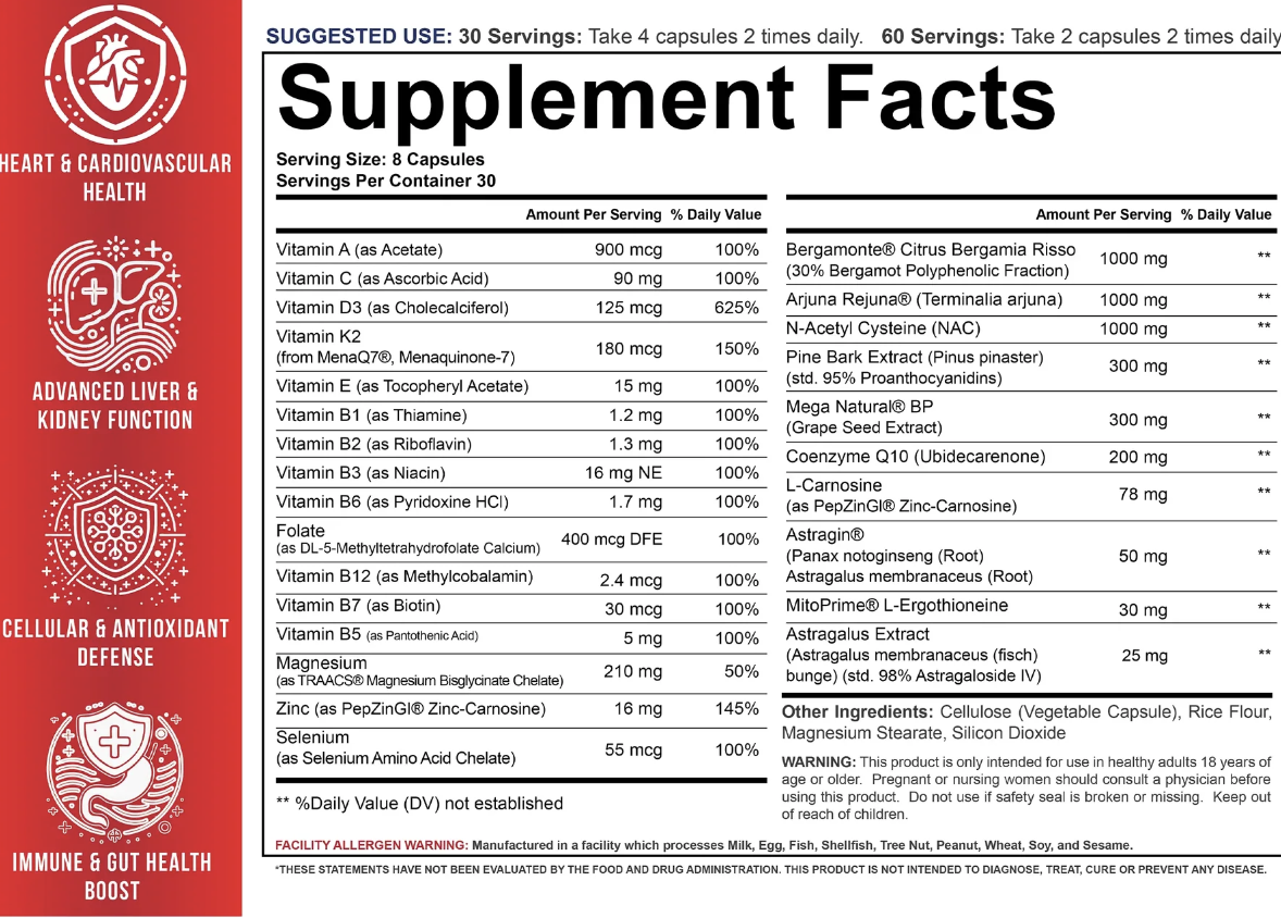 Like A Pro Supplements Complete Health V3