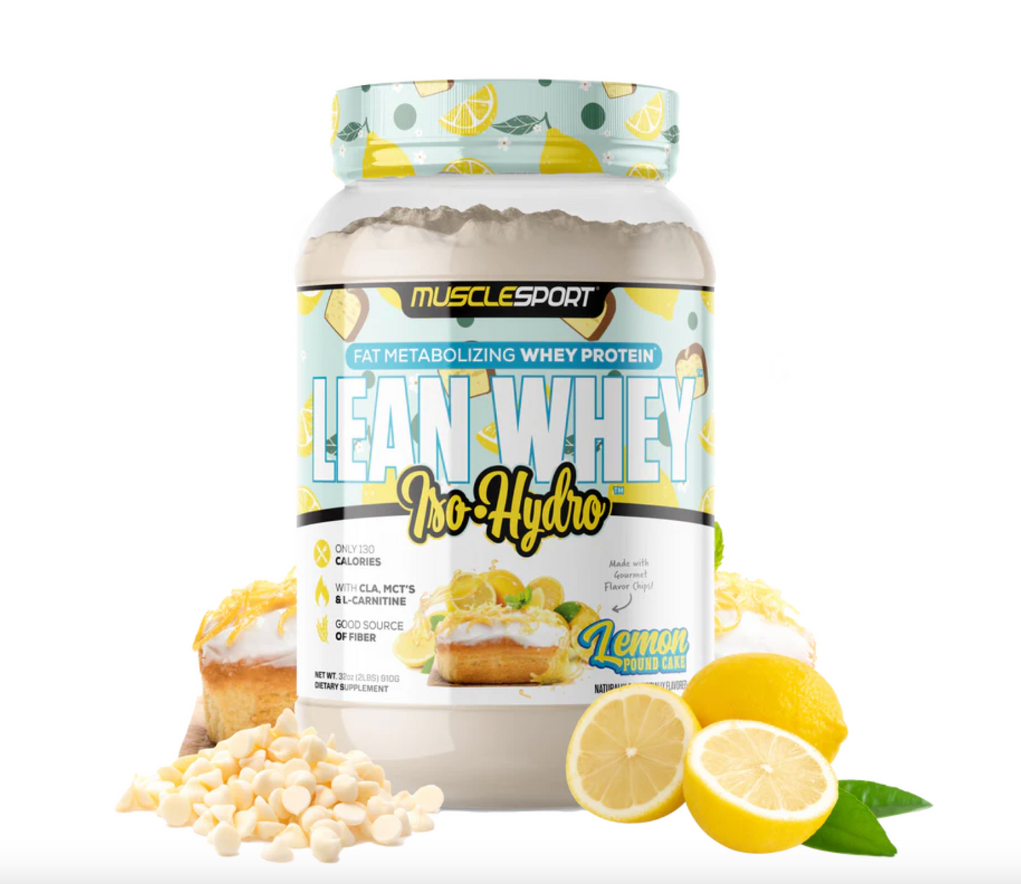 Musclesport Lean Whey® Iso Hydro Gourmet Protein 2LB
