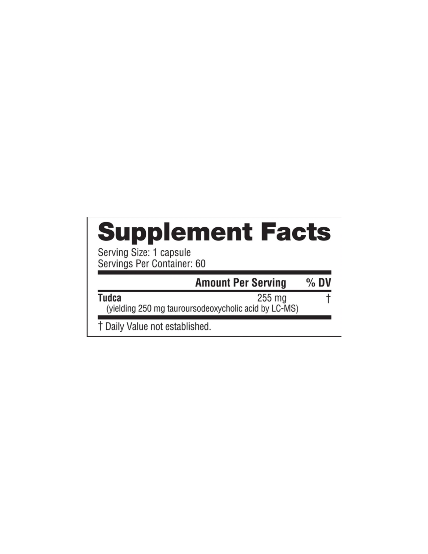 UNBOUND Tudca-The Supplement Stop