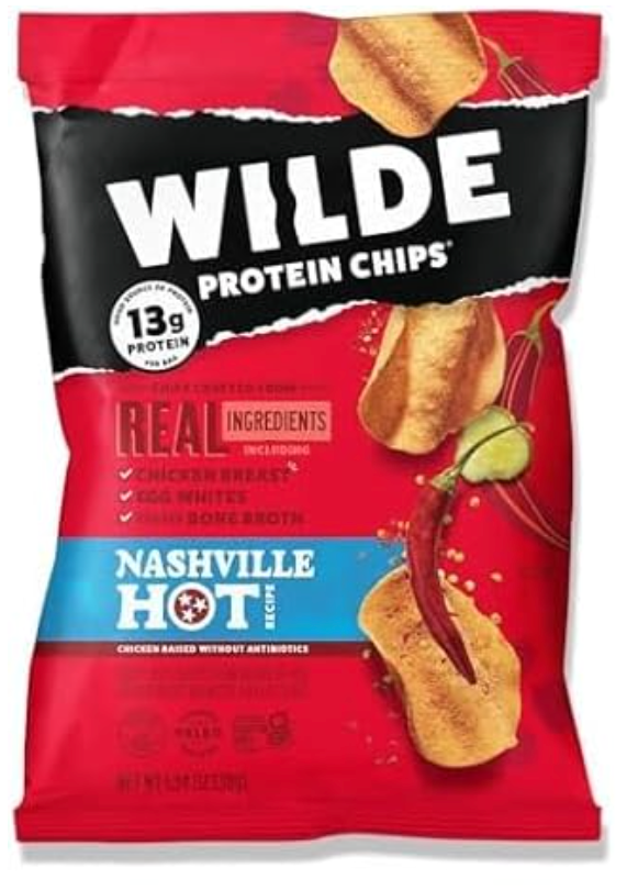 Wilde Protein Chips Nashville Hot Flavor-The Supplement Stop