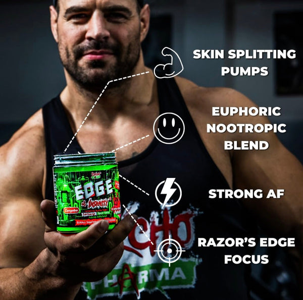 Push Past The Limits with Psycho Pharma's Flagship Pre Edge of Insanity