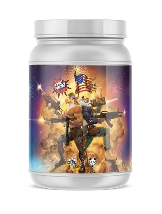 Merica Labz x Panda Supps First Blood Freedom Fuel (Lemon Berry Pineapple)