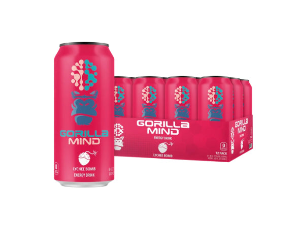 Gorilla Mind Energy Lychee Bomb