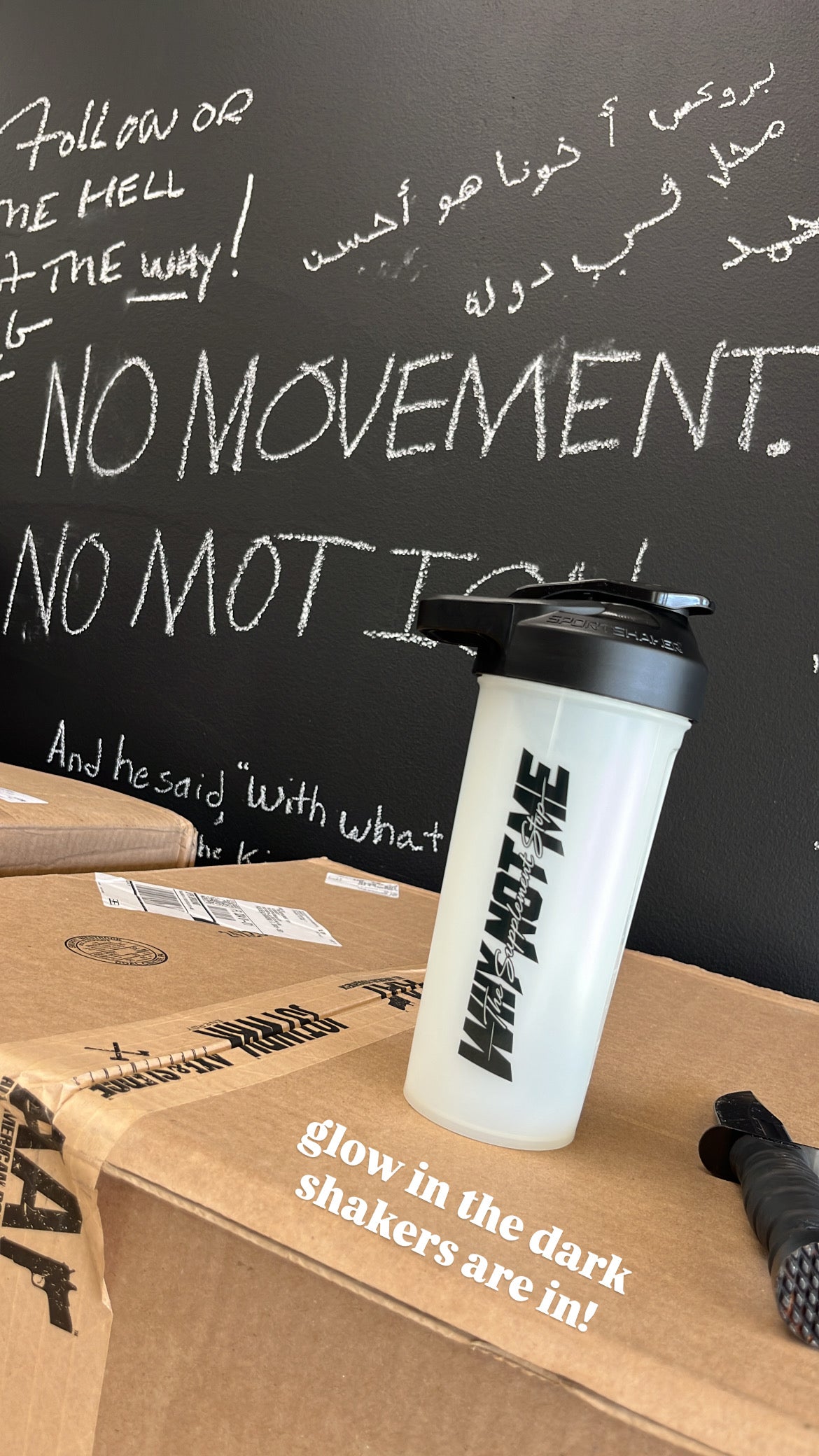 “Why Not Me” TSS Shaker Bottle