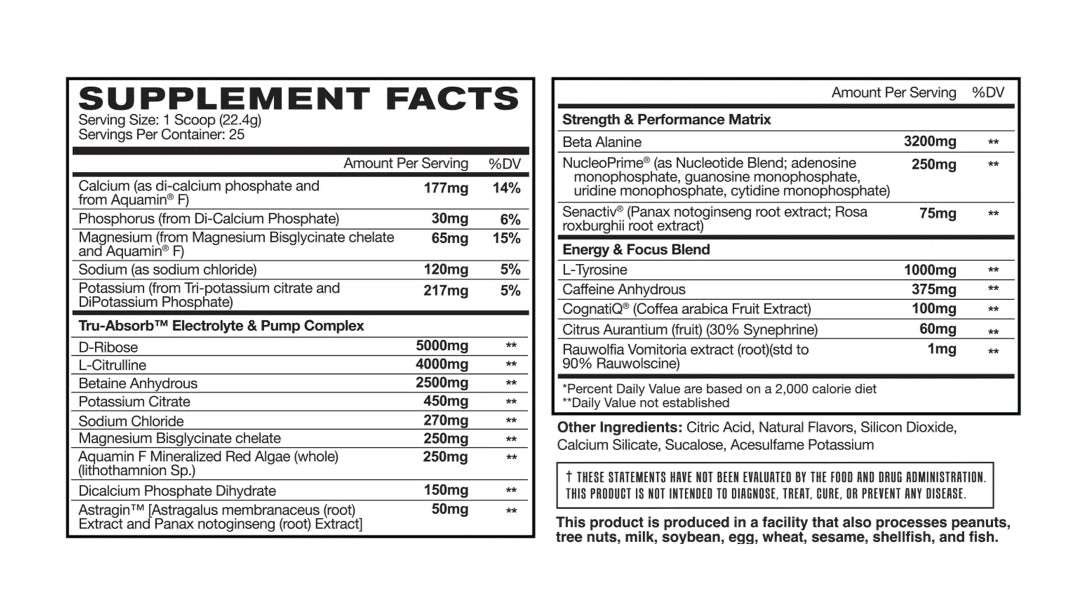 Astroflav One Scoop Only Preworkout Fruit Snacks