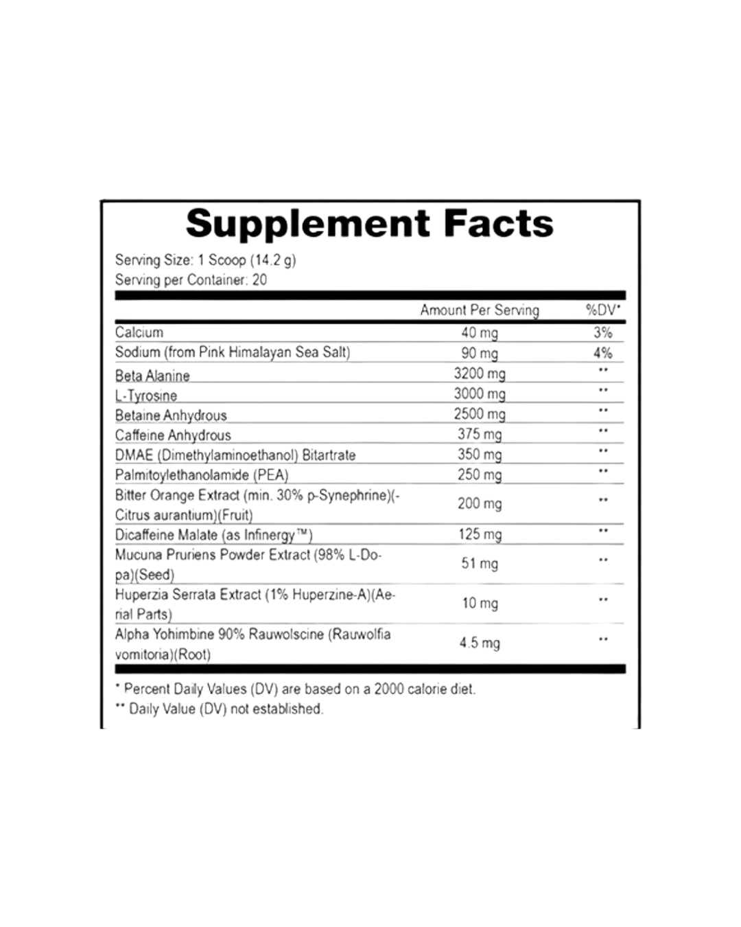 Dragon Pharma Venom Inferno Preworkout