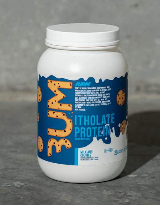 Raw Nutrition CBUM Itholate Milk and Cookies