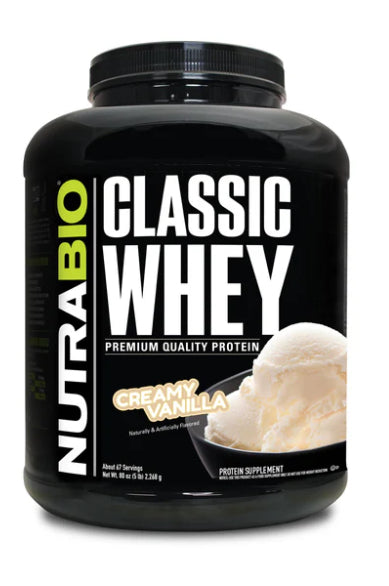 Nutrabio Classic Whey Creamy Vanilla 5 LB