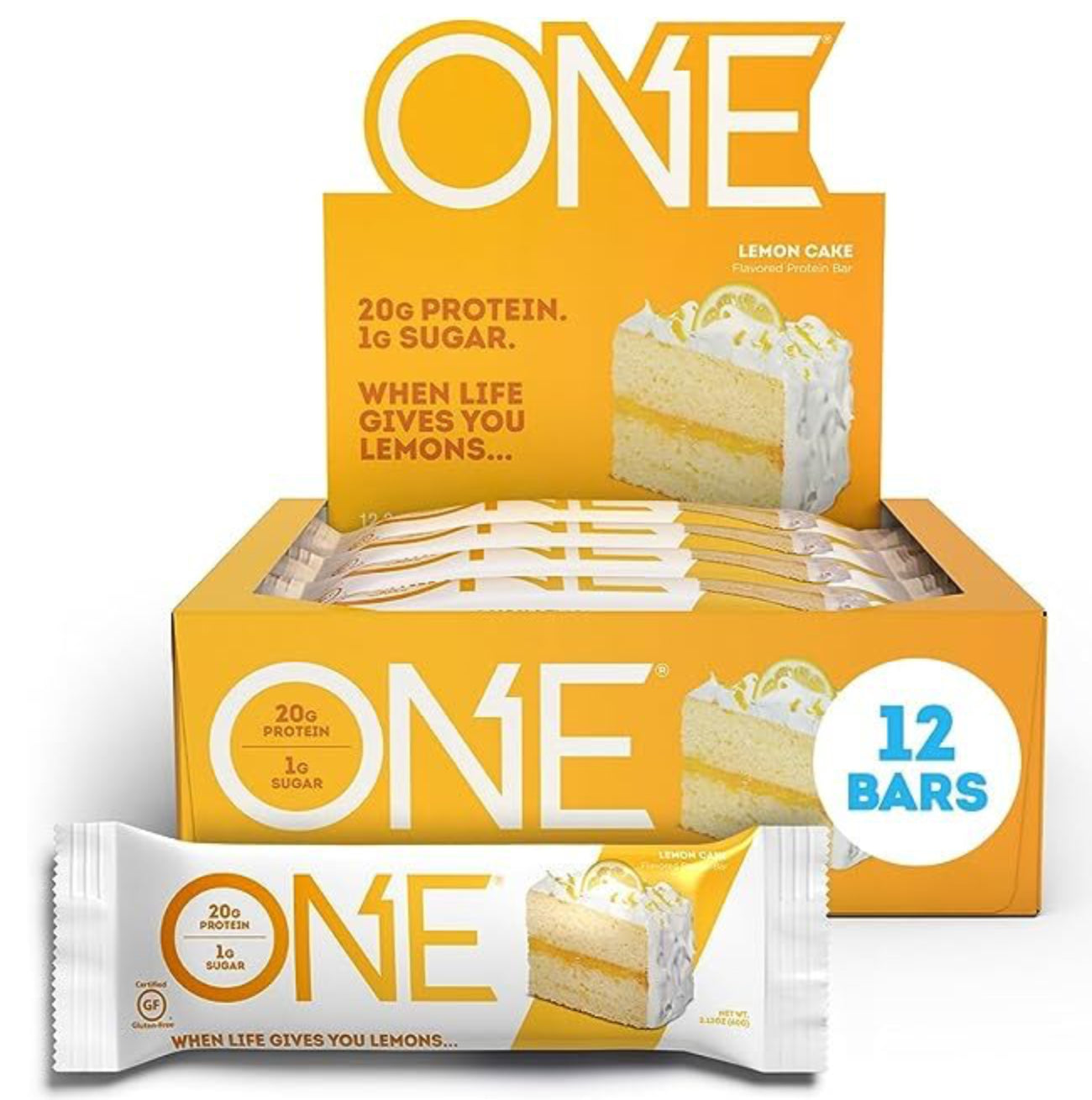 ONE Bar Lemon Cake