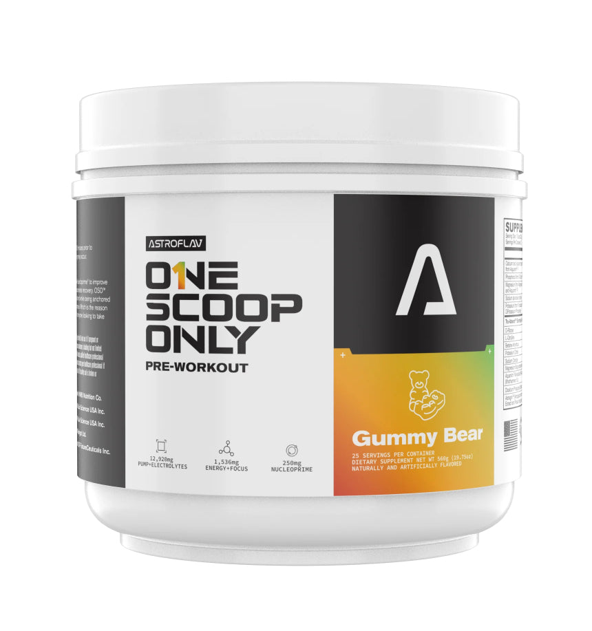 Astroflav One Scoop Only Preworkout Gummy Bear