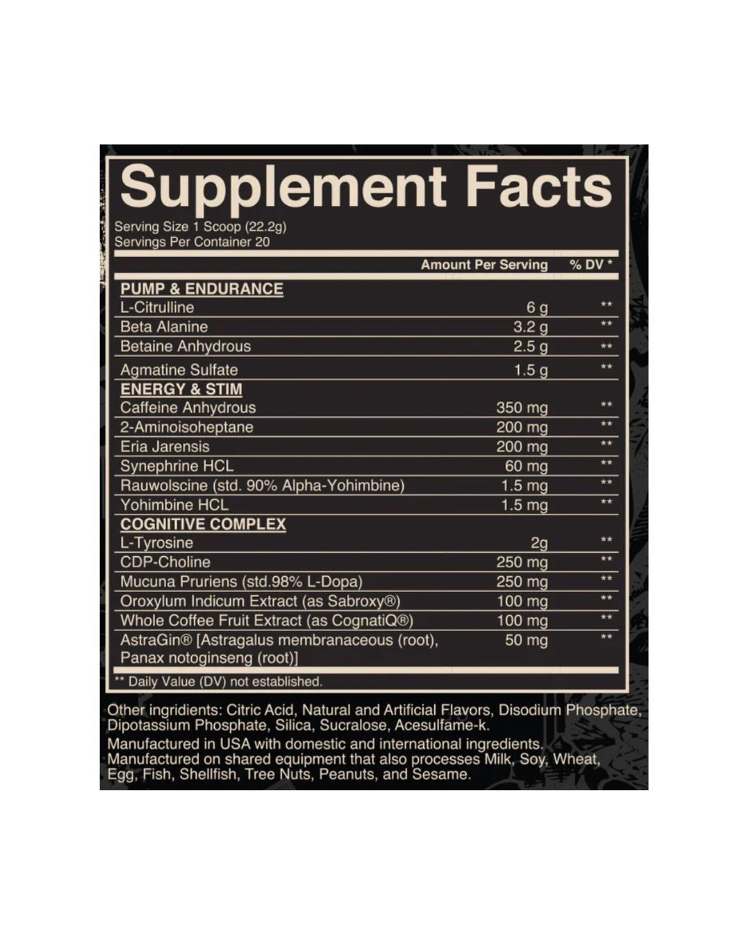 Condemned Labz Souls 4 Sale Preworkout