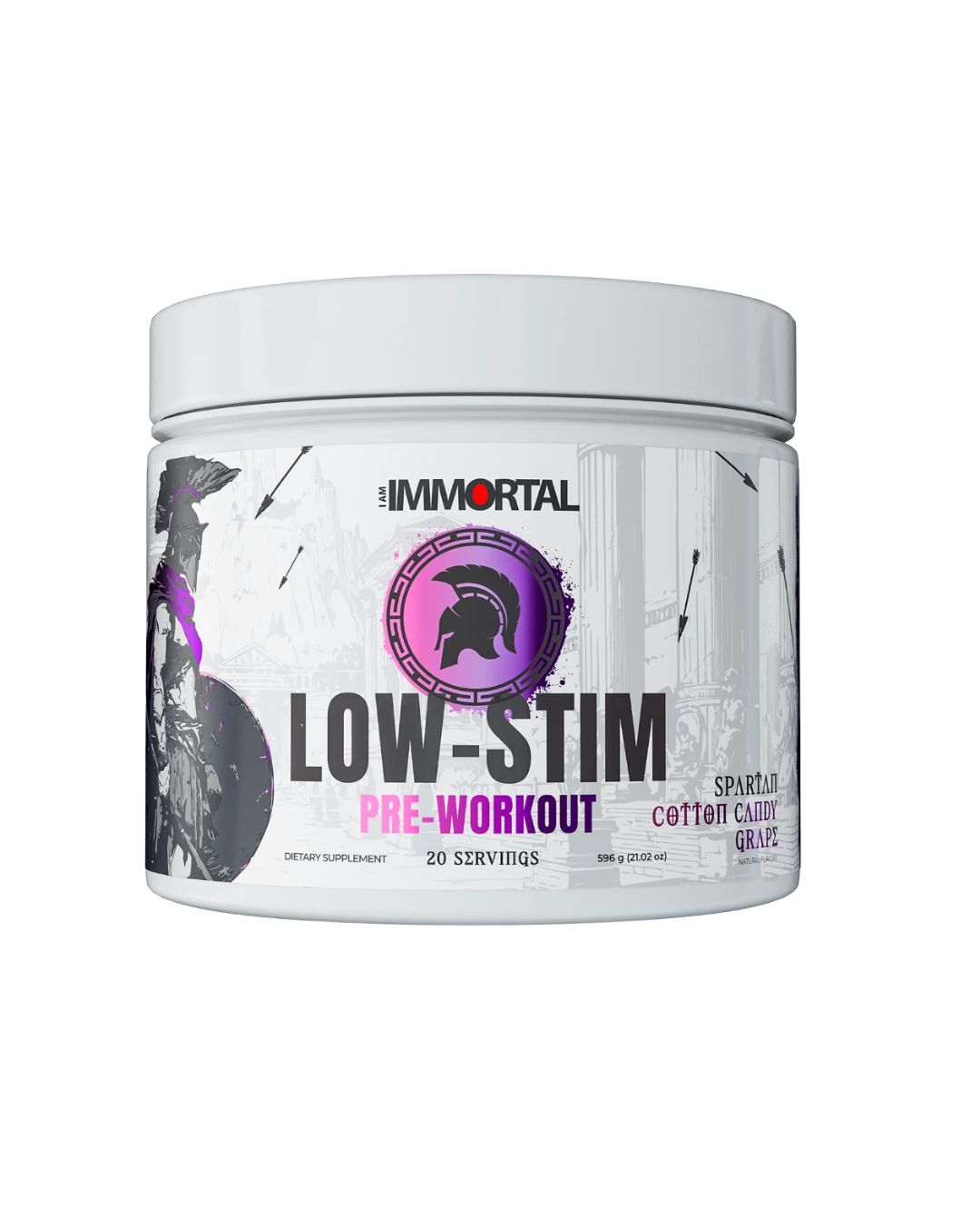 I Am Immortal Low Stim Preworkout