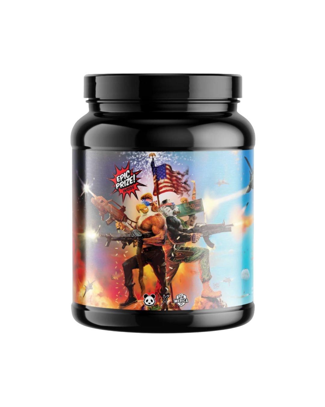 Merica Labz X PANDA Collab First Blood Preworkout