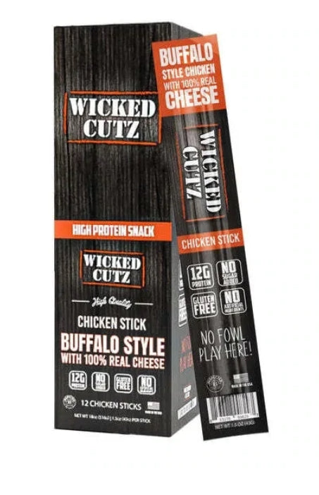 Wicked Cutz Buffalo Chicken & Cheese Sticks