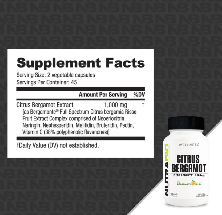 Nutrabio Citrus Bergamot 1000 mg