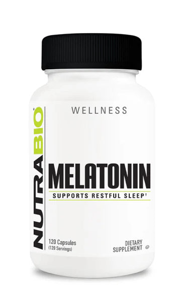 Nutrabio Melatonin 3 mg 120 Vegetable Capsules