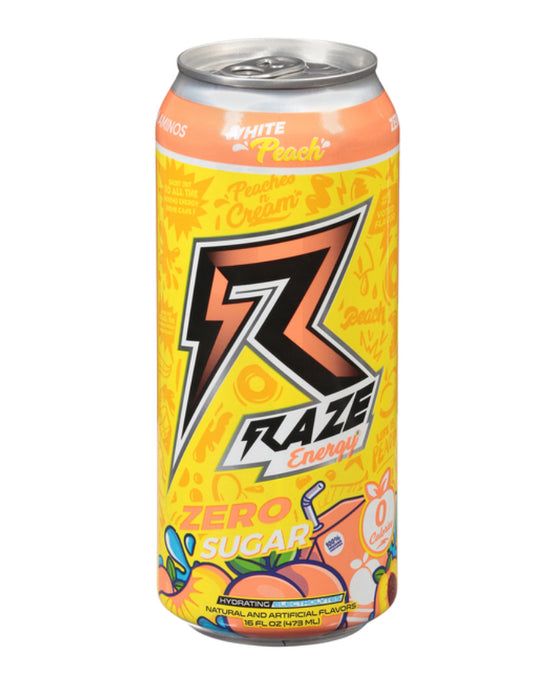 Raze Energy White Peach