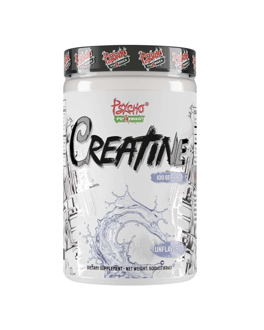 Psycho Pharma Creatine Monohydrate - 100 Servings