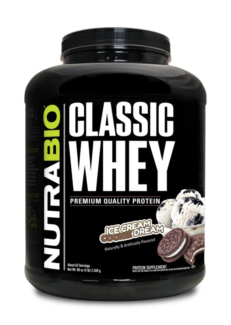 Nutrabio Classic Whey Ice Cream Cookie Dream 5 LB