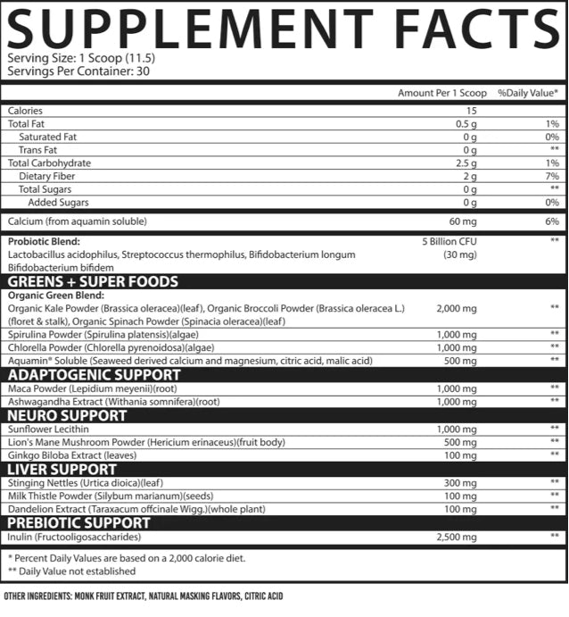 Inspired Greens Forbidden Fruit 30 Servings