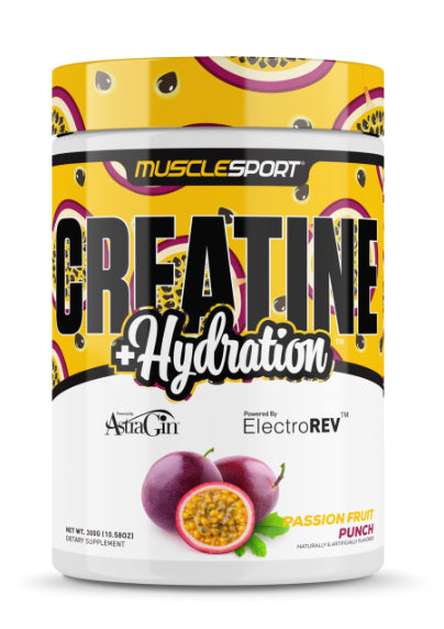 Musclesport Creatine + Hydration Passionfruit