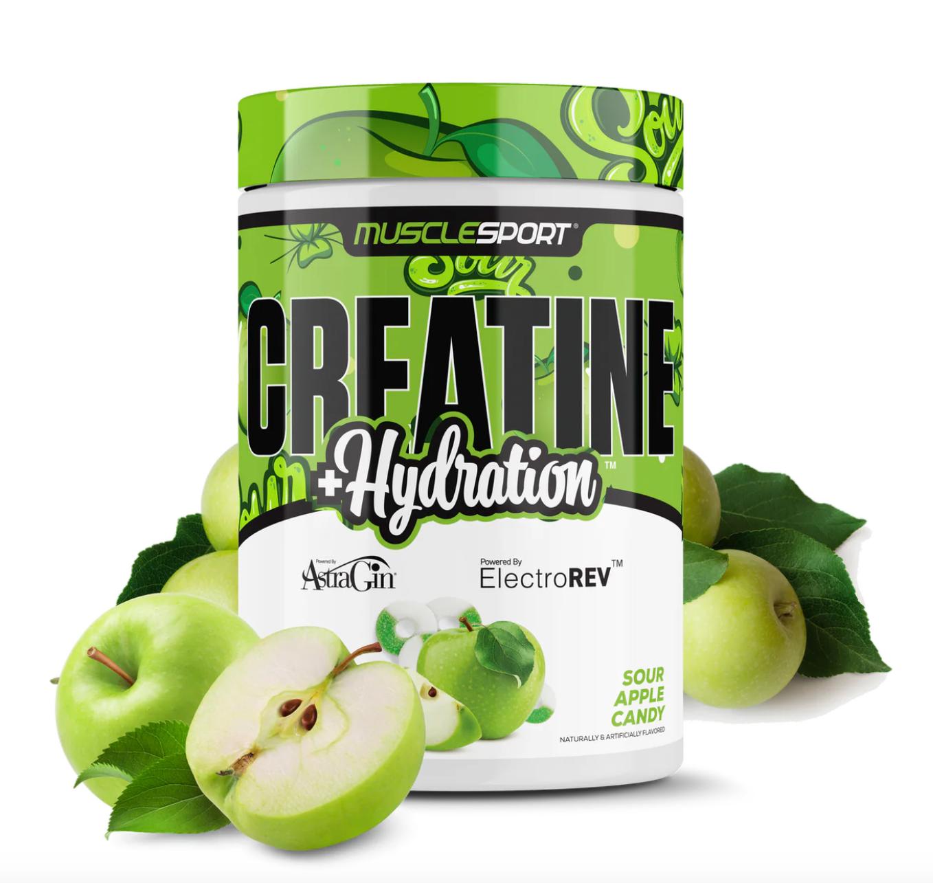 "Musclesport Creatine + Hydration-The Supplement Stop"