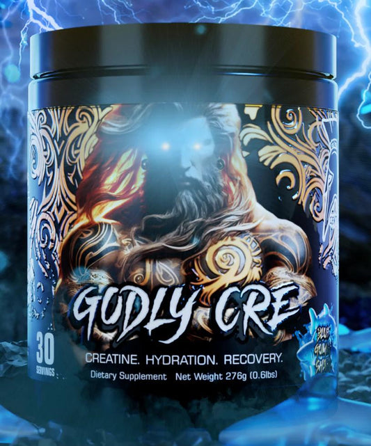 "Centurion Labz Godly Cre-Blue Gummy Shark-The Supplement Stop"