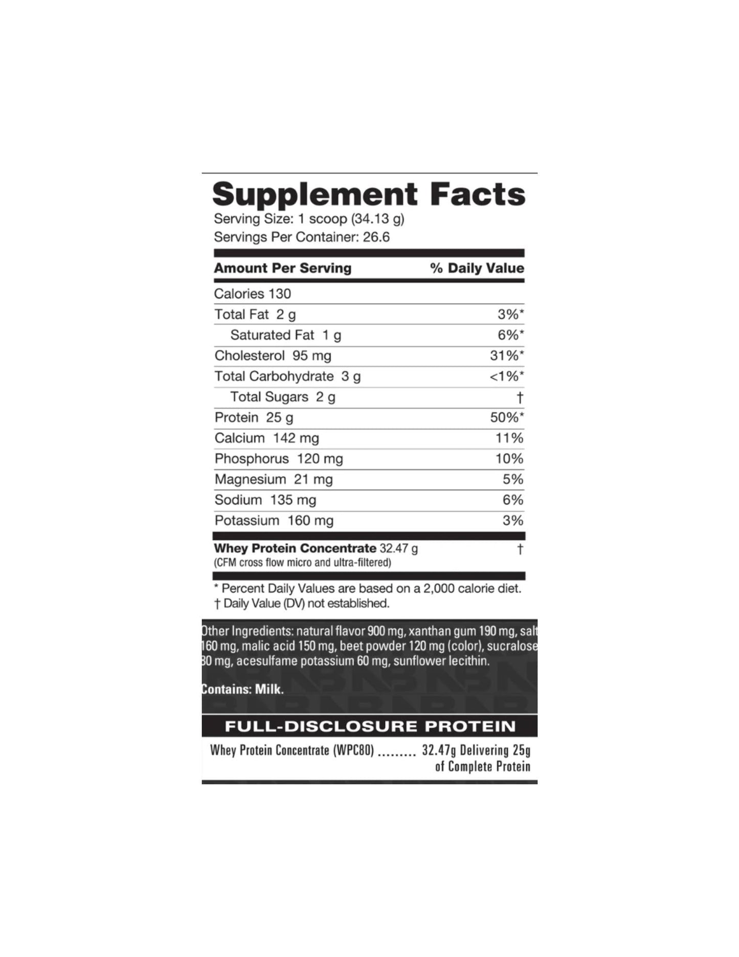 "NutraBio Classic Whey Protein Powder 2LB-The Supplement Stop"