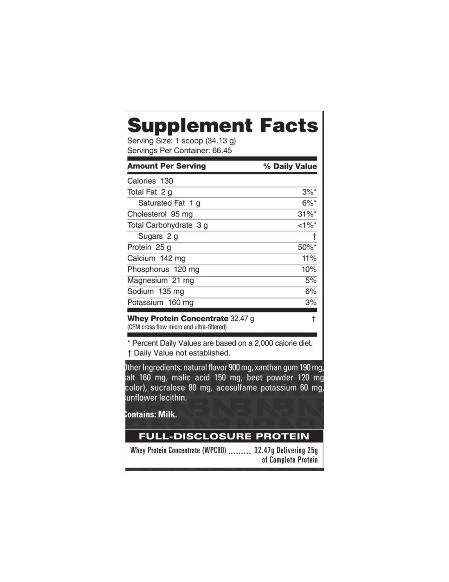 "NutraBio Classic Whey Protein Powder 5LB-The Supplement Stop"