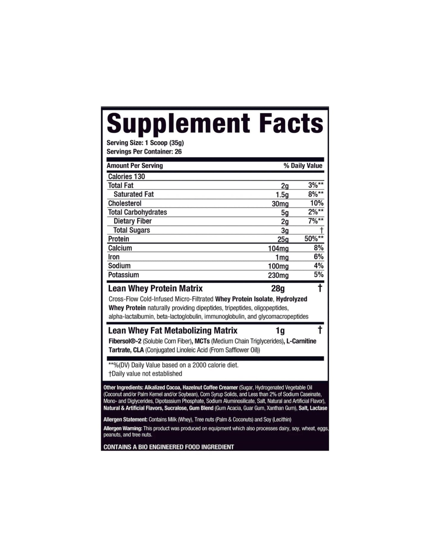 "Musclesport Lean Whey® Iso Hydro Gourmet Protein 2LB-The Supplement Stop"