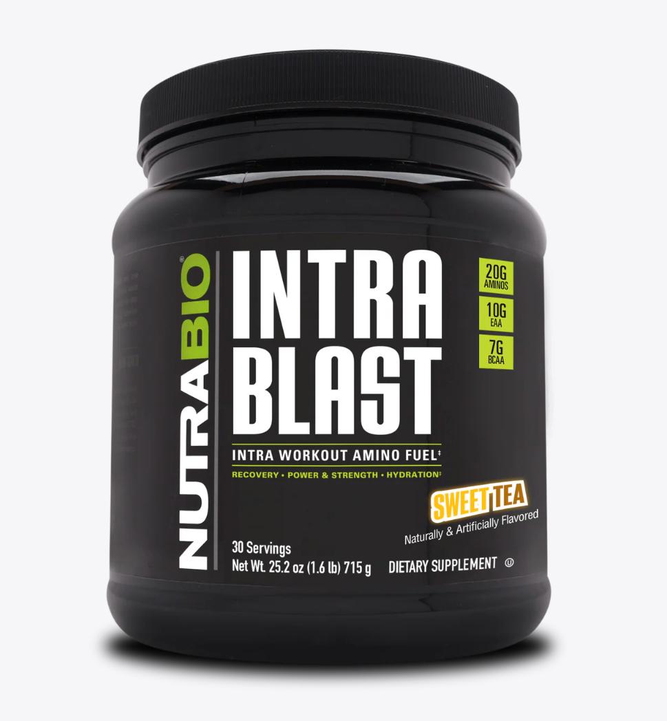 "NutraBio Intra Blast-Sweet Tea-The Supplement Stop"