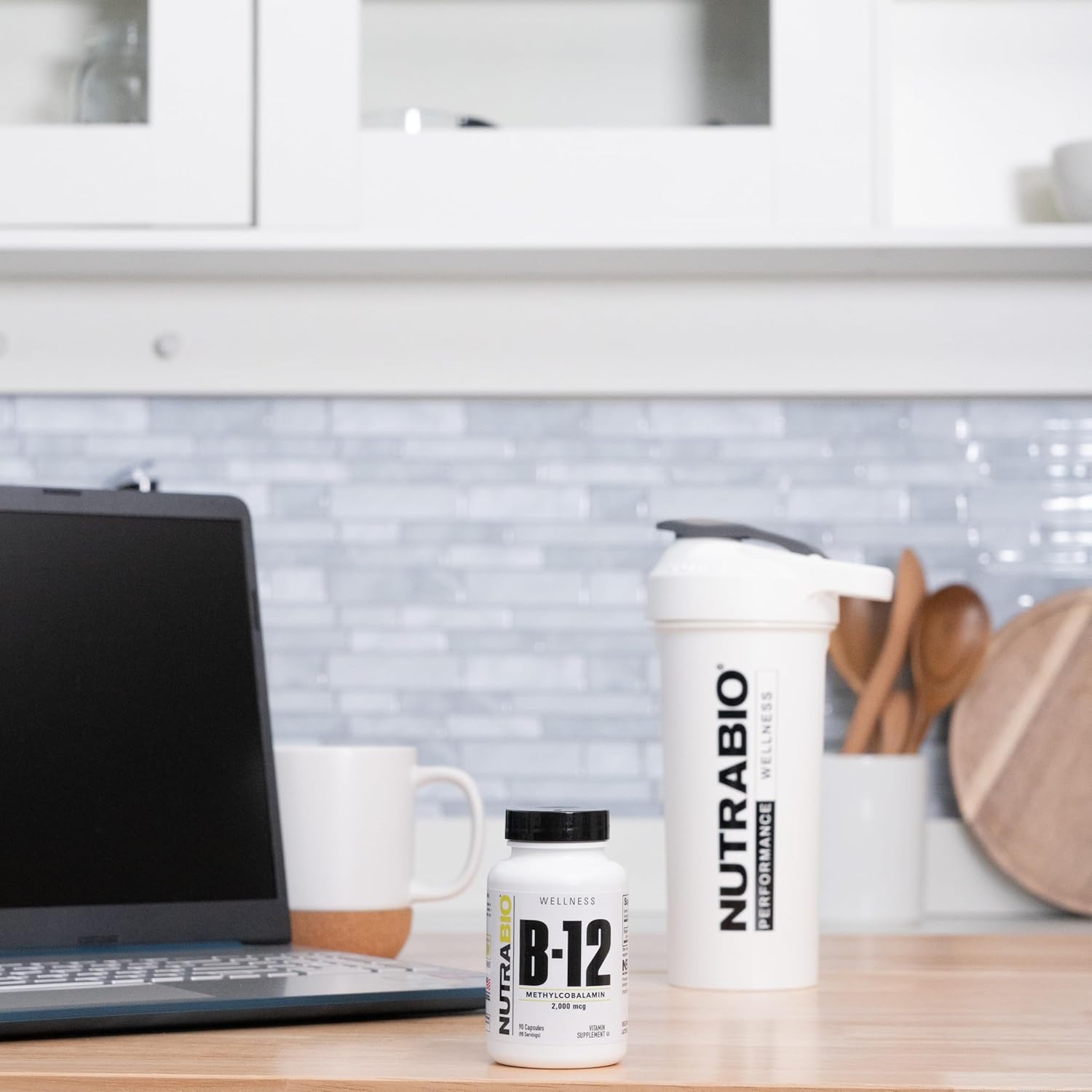 "NutraBio B-12 Methylcobalamin-The Supplement Stop"