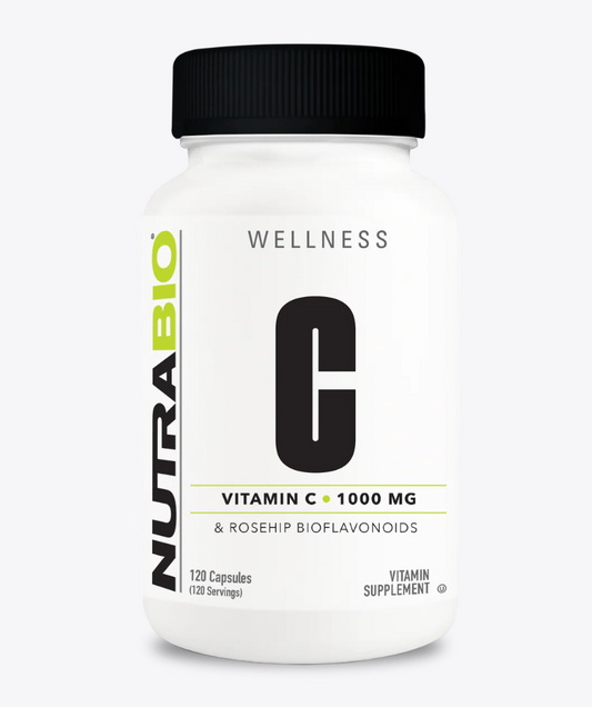 "NutraBio Vitamin C 1000 mg-The Supplement Stop"