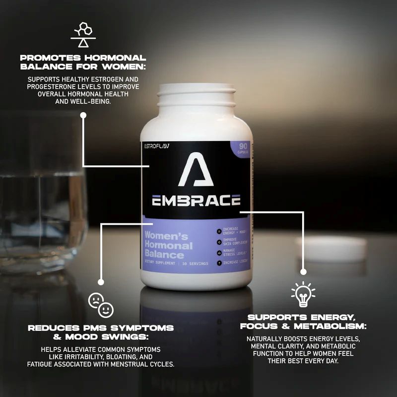 "Astroflav Embrace Hormonal Support-The Supplement Stop"