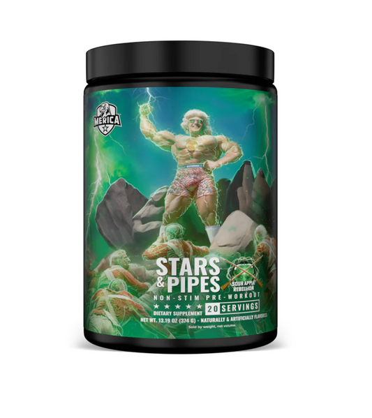 "'Merica Labz Stars 'N Pipes-Sour Apple Rebellion-The Supplement Stop"