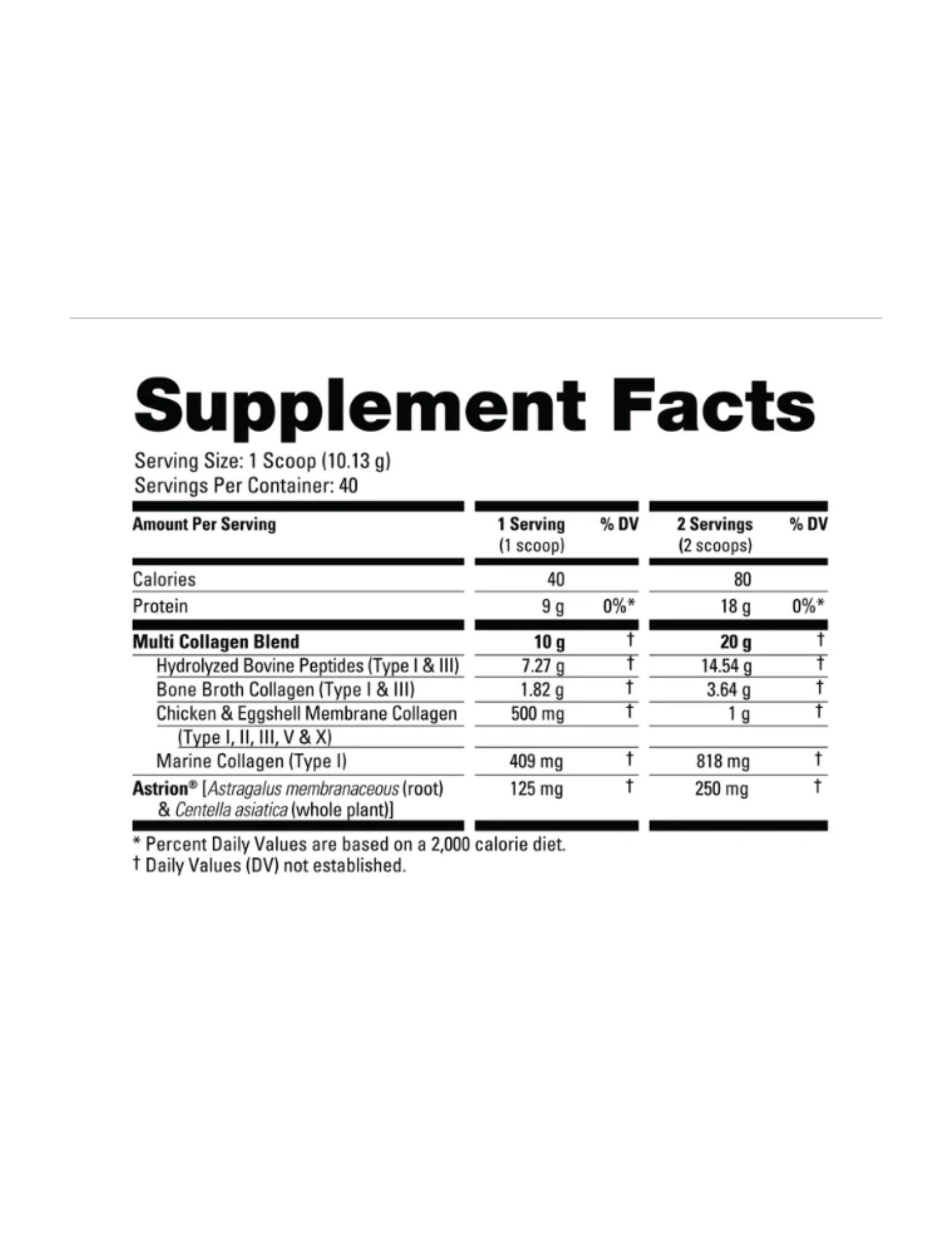 "NutraBio Multi Collagen-The Supplement Stop"