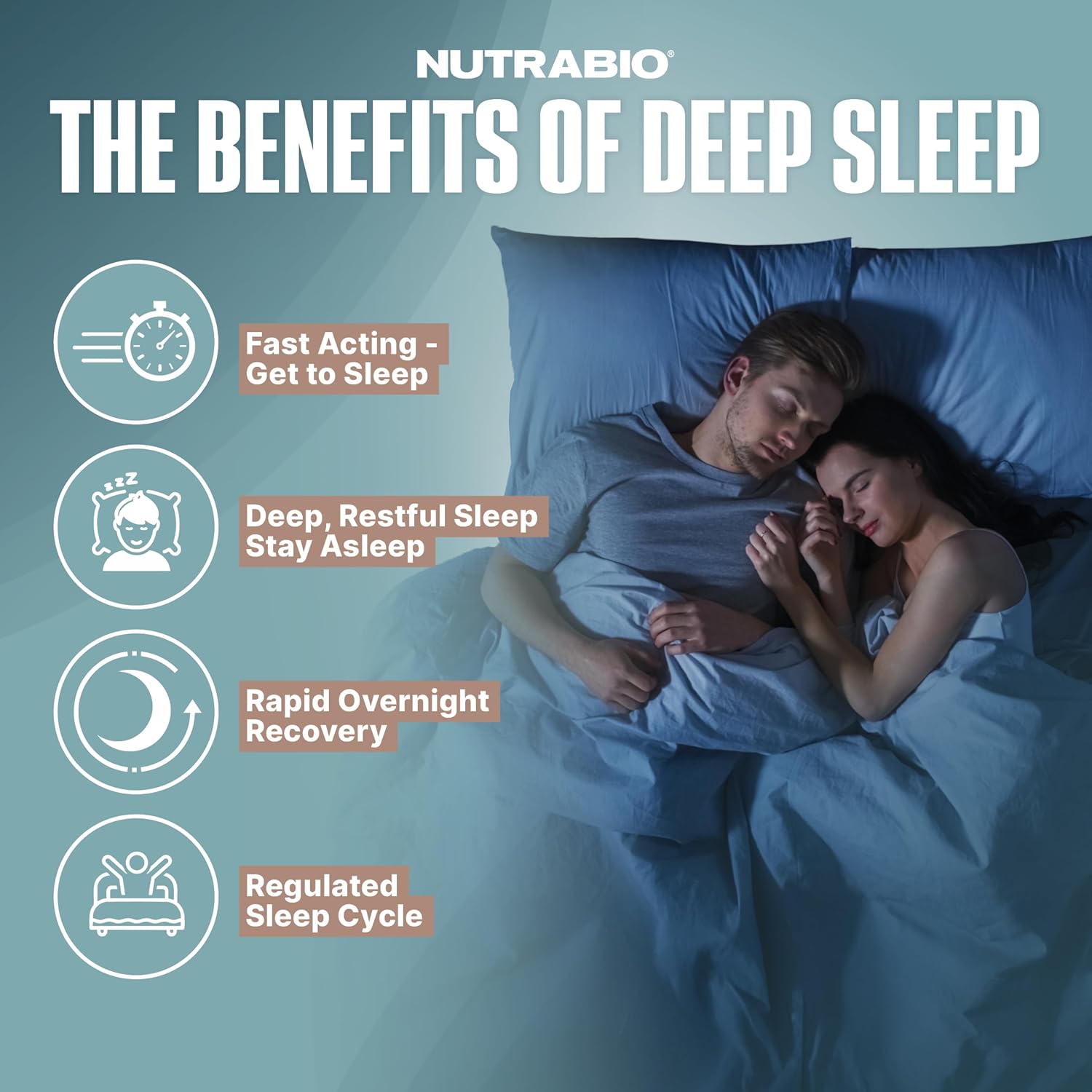 "Nutrabio Deep Sleep Key Benefits-The Supplement Stop"