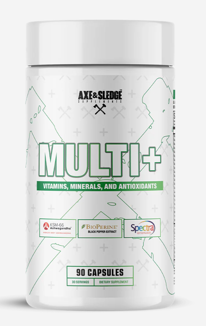 "Axe & Sledge Supplements Multi+-The Supplement Stop"