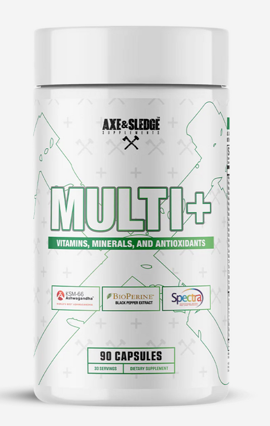 "Axe & Sledge Supplements Multi+-The Supplement Stop"