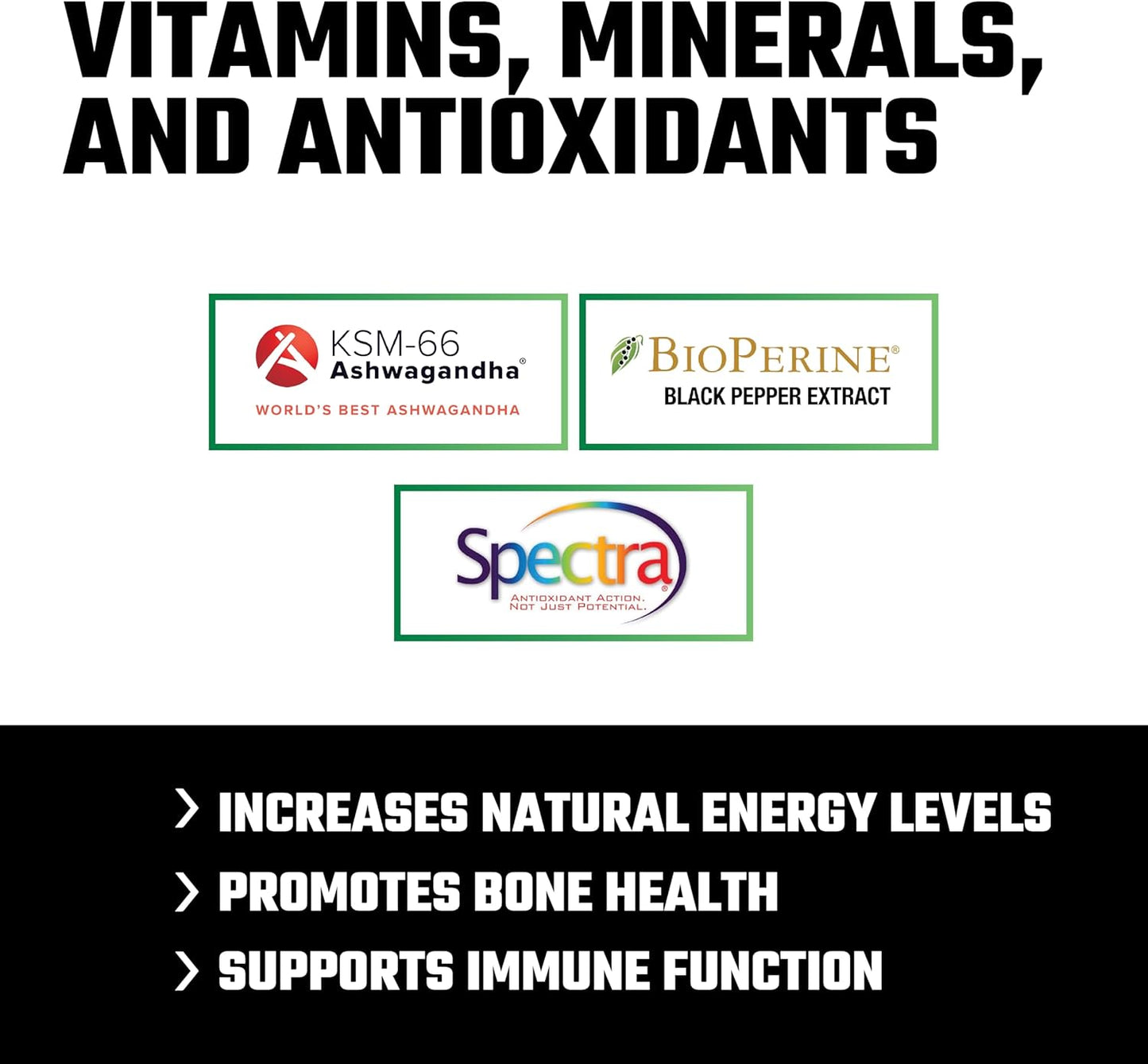 "Axe & Sledge Plus Multivitamin Benefits-The Supplement Stop"