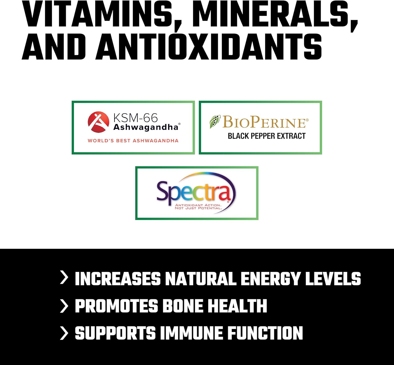 "Axe & Sledge Plus Multivitamin Benefits-The Supplement Stop"