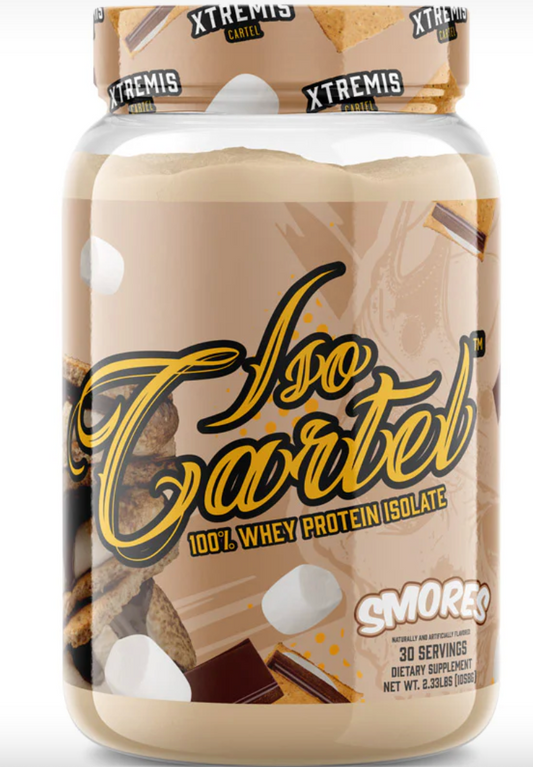 "Xtremis Cartel Iso Cartel Whey Protein Isolate Smores Flavor-The Supplement Stop"